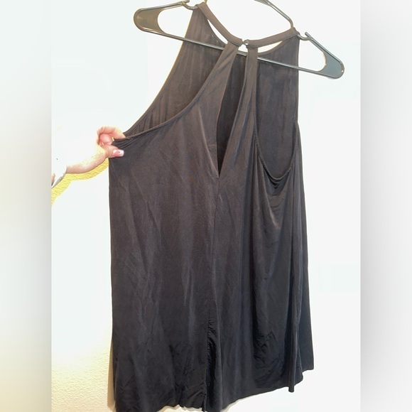 NWT DO+BE women’s black silky soft tank top lightweight - Picture 6 of 7